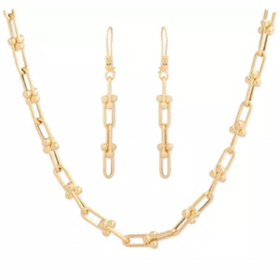 ست طلا 18 عیار طرح گندم - تصویر 2